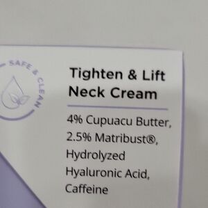 GoPure Tighten & Lift Neck Cream